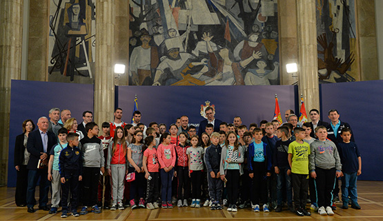 Председник Србије примио децу